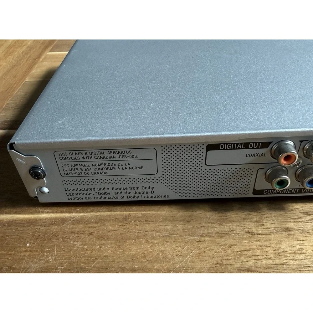 Sony DVP-NS55P CD/DVD Player Silver, Precision Cinema Progressive Scan, remote